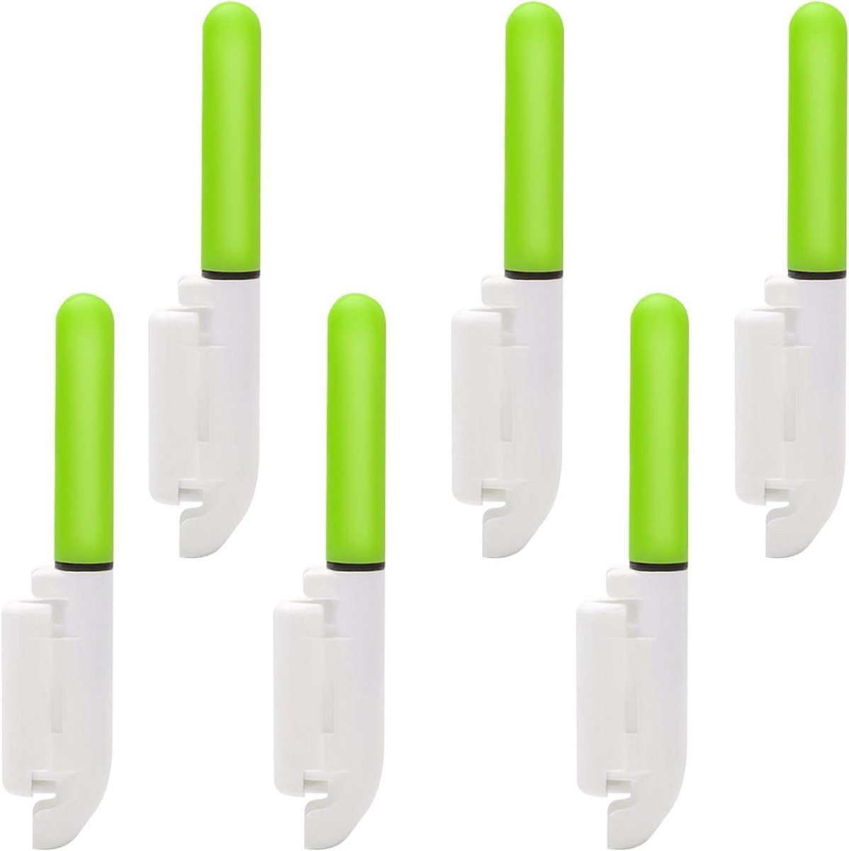 Allecto Plus - Nachtvissen set van 6 glow-sticks voor vissen - waterdicht en inclusief batterijen