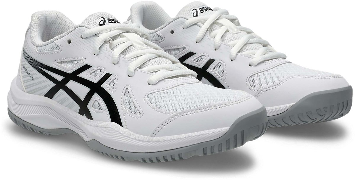 Asics Upcourt 6 Gs Sportschoenen Sportswear Kinderen Zwart