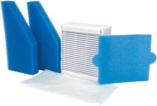 Foto: Multaparts filterset 5 delig geschikt voor thomas twin xt cat dog xt serie vervanging voor 787241 set bestaat uit 3 schuimfilters microfilter en lamellenfilter
