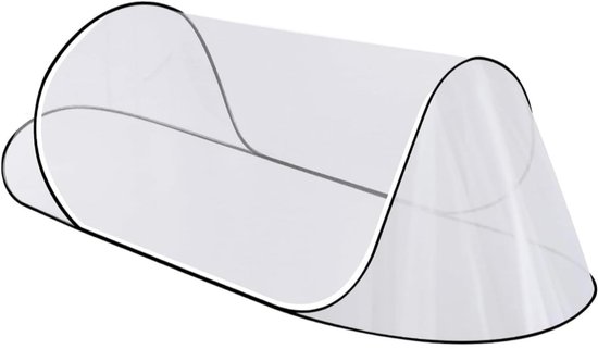 Faburo Moskitonetz Bett Pop Up Tragbares 150 X 200 X 150cm Faltbares Tragbares- Doppeltür-Moskitonetz mit Aufbewahrungstasche für Reise und Zuhause