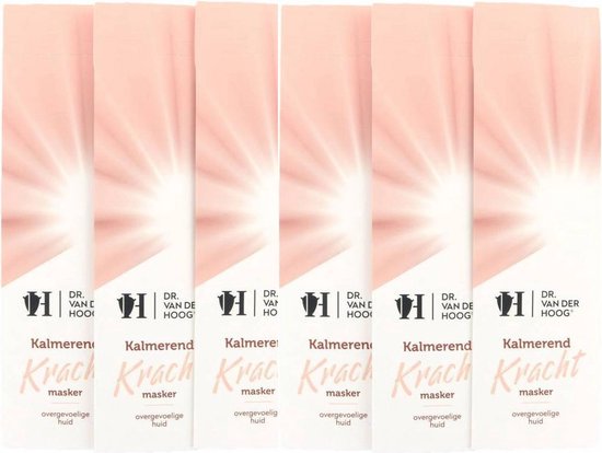Foto: 6x dr van der hoog kalmerend kracht masker overgevoelige huid