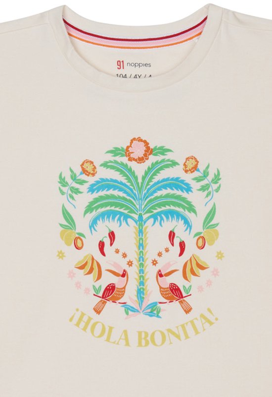 T-shirt Noppies Nokomis - White murmure - Taille 116