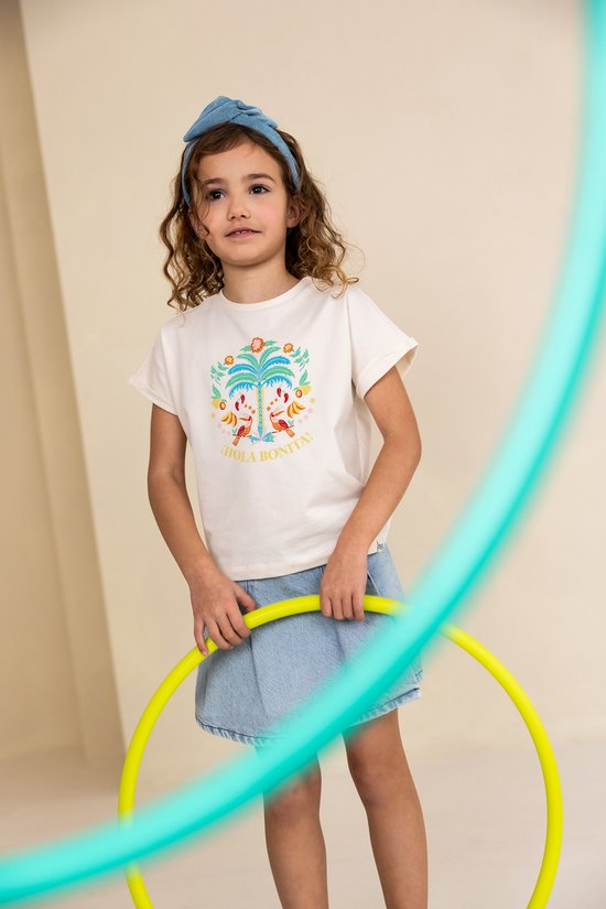 T-shirt Noppies Nokomis - White murmure - Taille 116