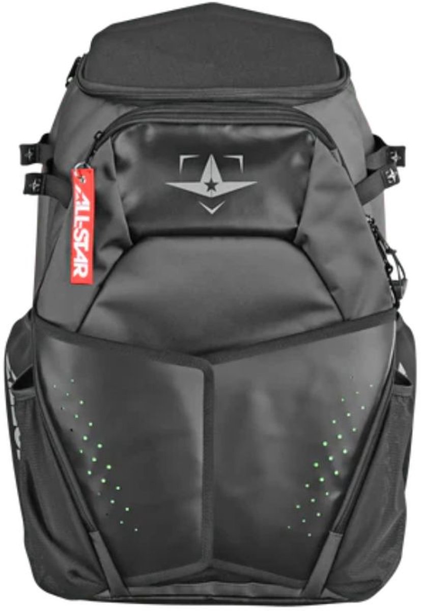 All Star BB-S7E-BP S7 Elite BatPack Kleur Black Backpack voor Sport Honkbal/Softball