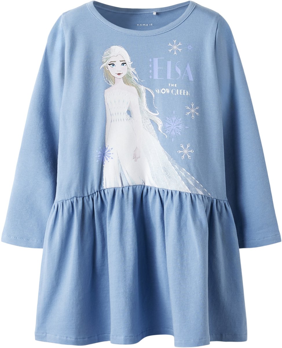 NAME IT - NMFPJULINA FROZEN LS DRESS WDI - Meisjes - Jurken
