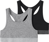 NAME IT - NKFSHORT TOP 2P NOOS - Meisjes - Onderhemden