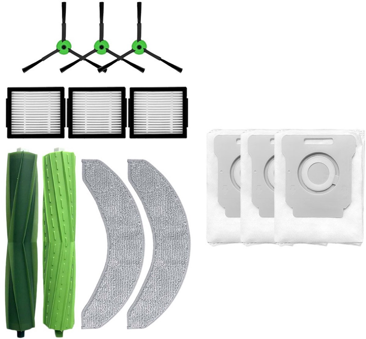 Replacements® onderdelen geschikt voor de Irobot J7+ en J9+ (13-delig)