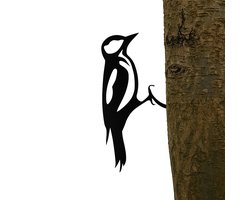 Tuindecoratie - Deulvink De Grote Bonte Specht - Metalen vogel - Tuinbeeld - Dierenbeelden