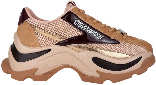Ballerines Steve Madden En Cuir De Vache - Taille 7, Marron, Portées Une Fois, Comme Neuves