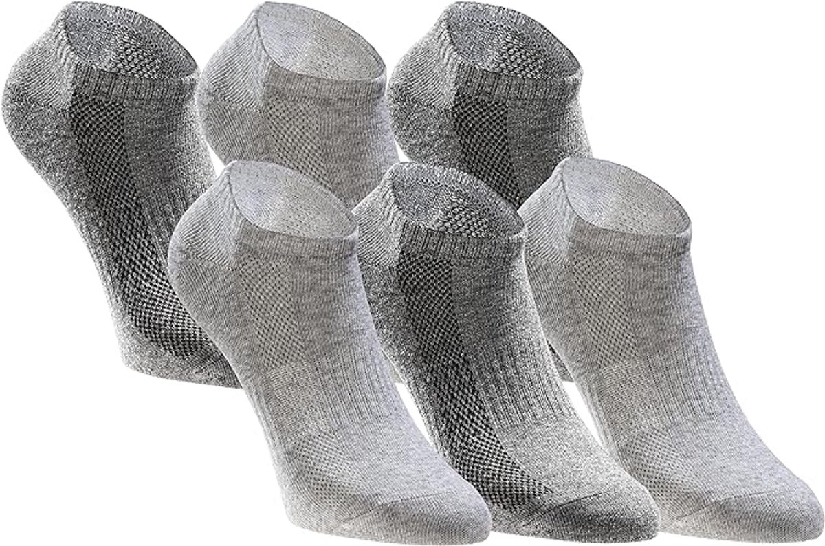 Sokken Tastic 6-pack Giftbox Grijs-mix Grijs 39-42 - 48