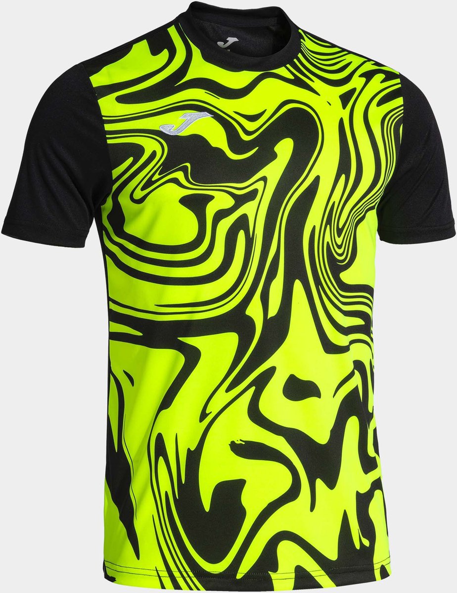Joma Lion Ii T-shirt Met Korte Mouwen Zwart XL Man