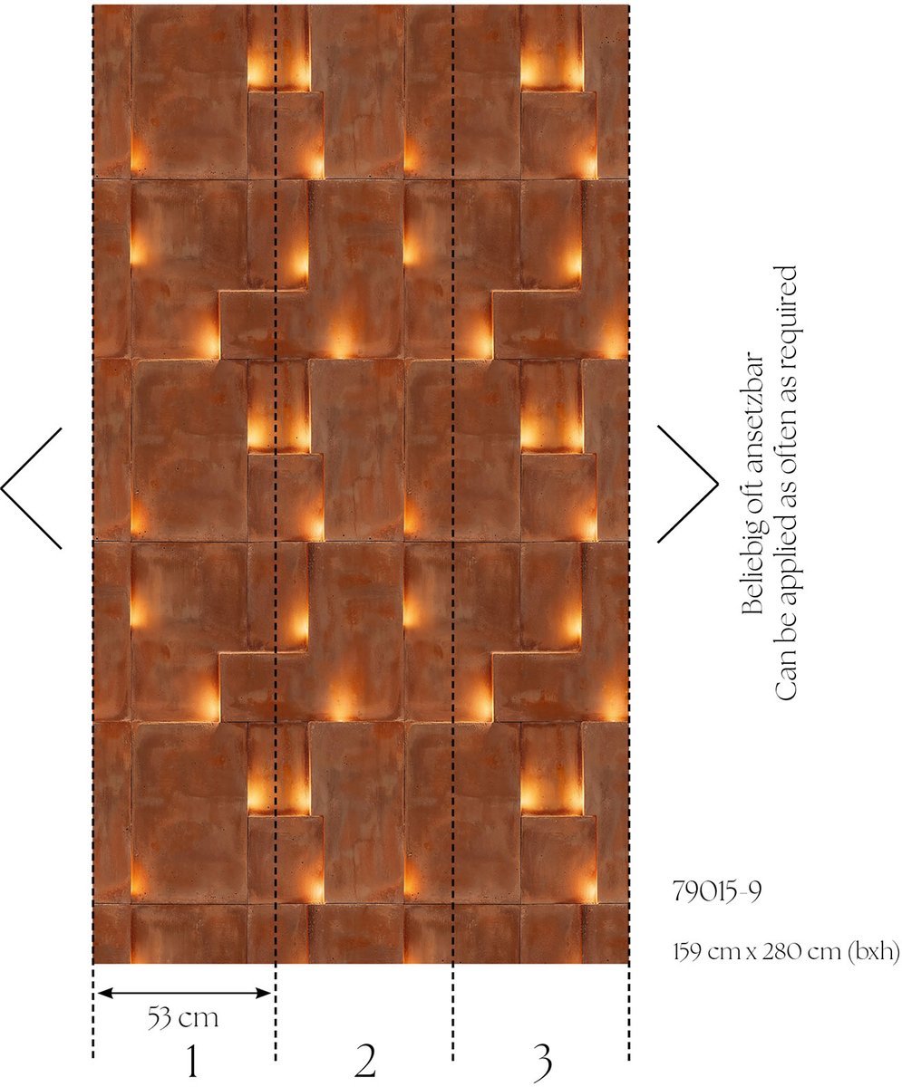 Livingwalls Hot Spots 790159 | Vliestapete online kaufen