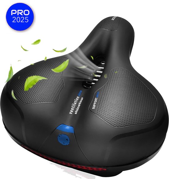 Selle de vélo - Selle Cloudcomfort Max - Selle Comfortmax - Selle Cloudcomfort Pro - Selle de vélo Homme Prostate - Selle Gel - Selle Gel - Femme et Homme - Souple -