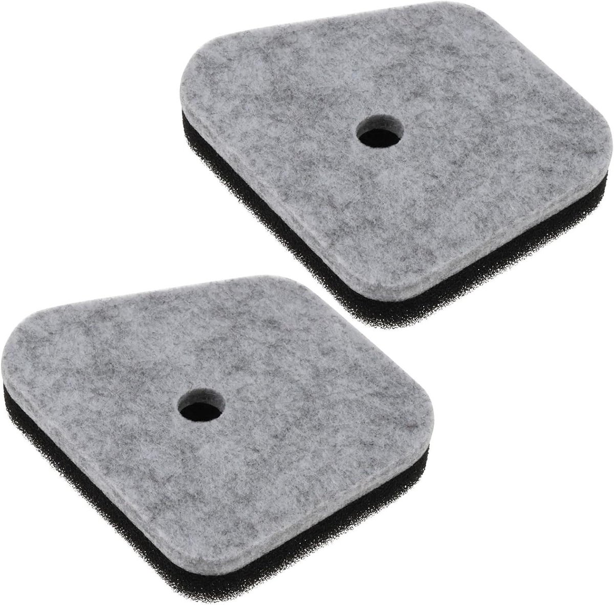 Allecto Plus - 2 stuks Luchtfilter Grasmaaier 79x68x14.2mm Katoenen Luchtfilter 4180 120 1800 41801201800 geschikt voor Stihl HT100 HT101 HT130 HT131