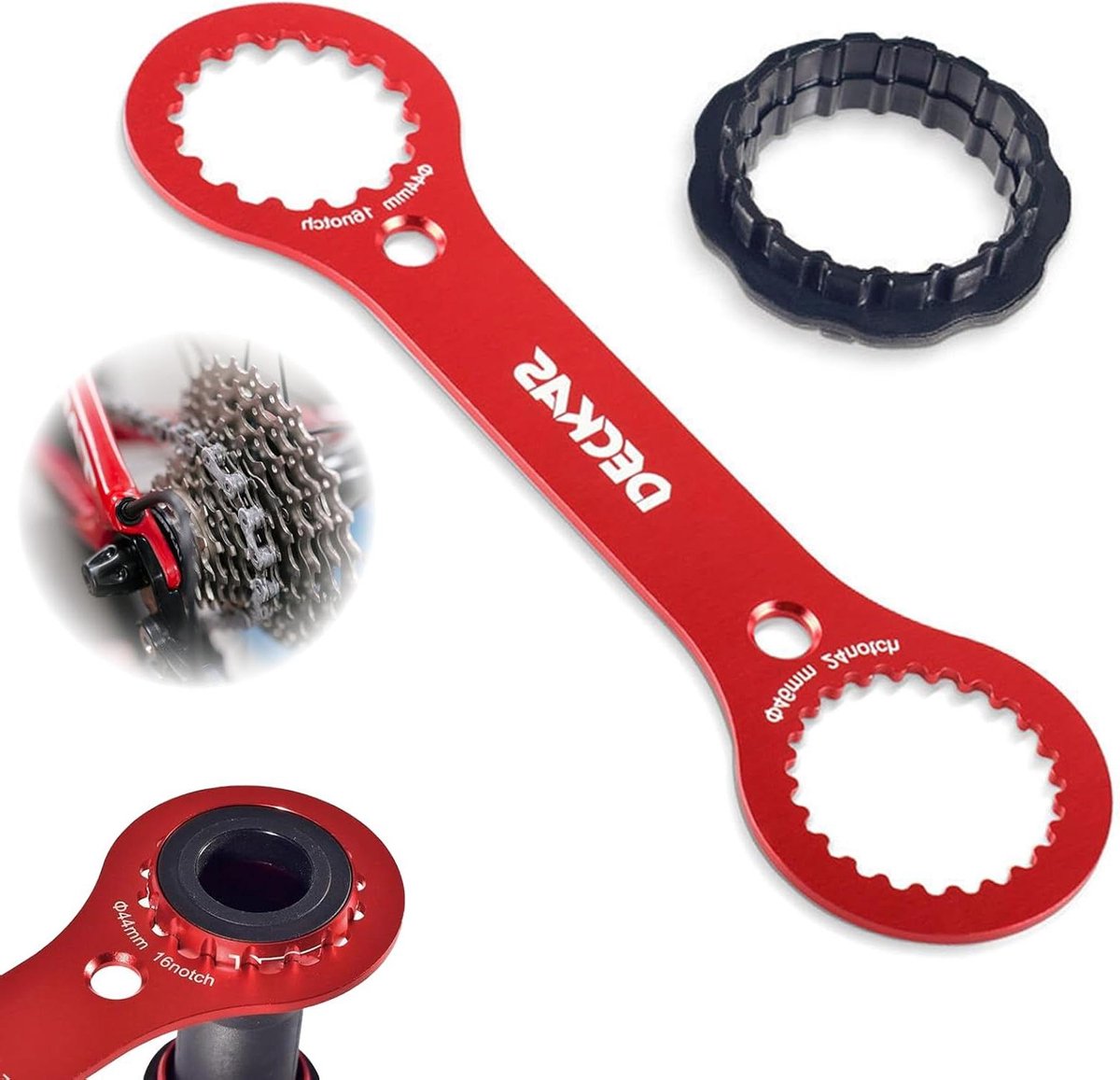 Allecto Plus - Centterlock Tools voor Fietsreparatie en Onderhoud - Inclusief BB Wrench en Remschijf - Geschikt voor Dub/Tl-Fc32/Tl-Fc25/Tl-Fc24 - Stair Bearing Tools