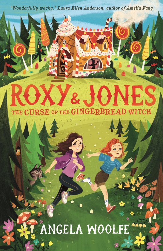 Roxy & Jones: The Curse of the Gingerbread Witch - cover