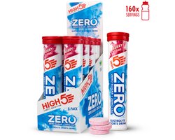 High5 High5 ZERO Elektrolyten - Suikervrije Hydratatie Bruistabletten - Bessen Smaak - Displaydoos 8x20 - Met Elektrolyten voor Sport & Herstel - 160 stuks