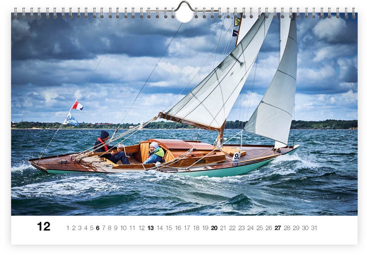 Sailing Slimline Kalender 2026: Vrijheid en Avontuur voor Zeilers
