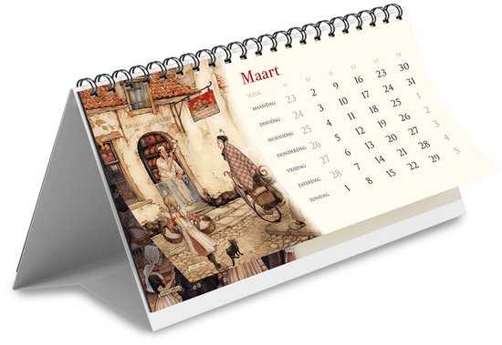 Anton Pieck Desk Kalender 2026 Bol 550x379 