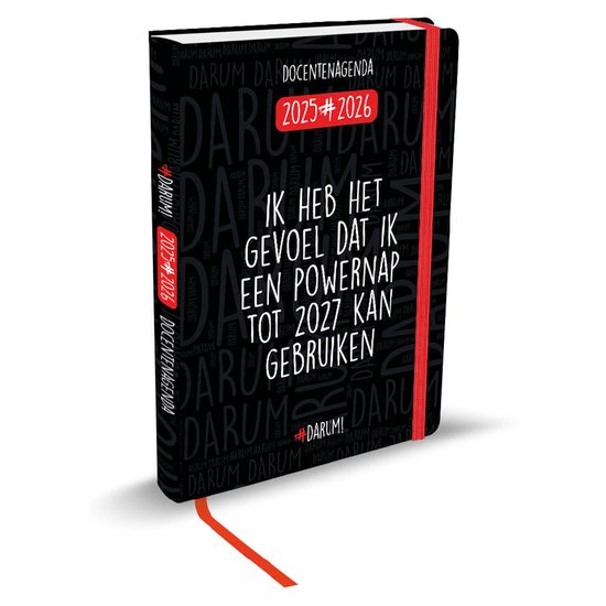 Docentenagenda Darum! A5 2025 - 2026