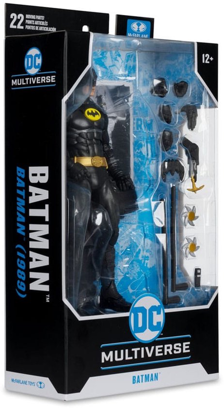 McFarlane Toys Batman 1989 DC Multiverse Action Figure Batman 18 cm ...