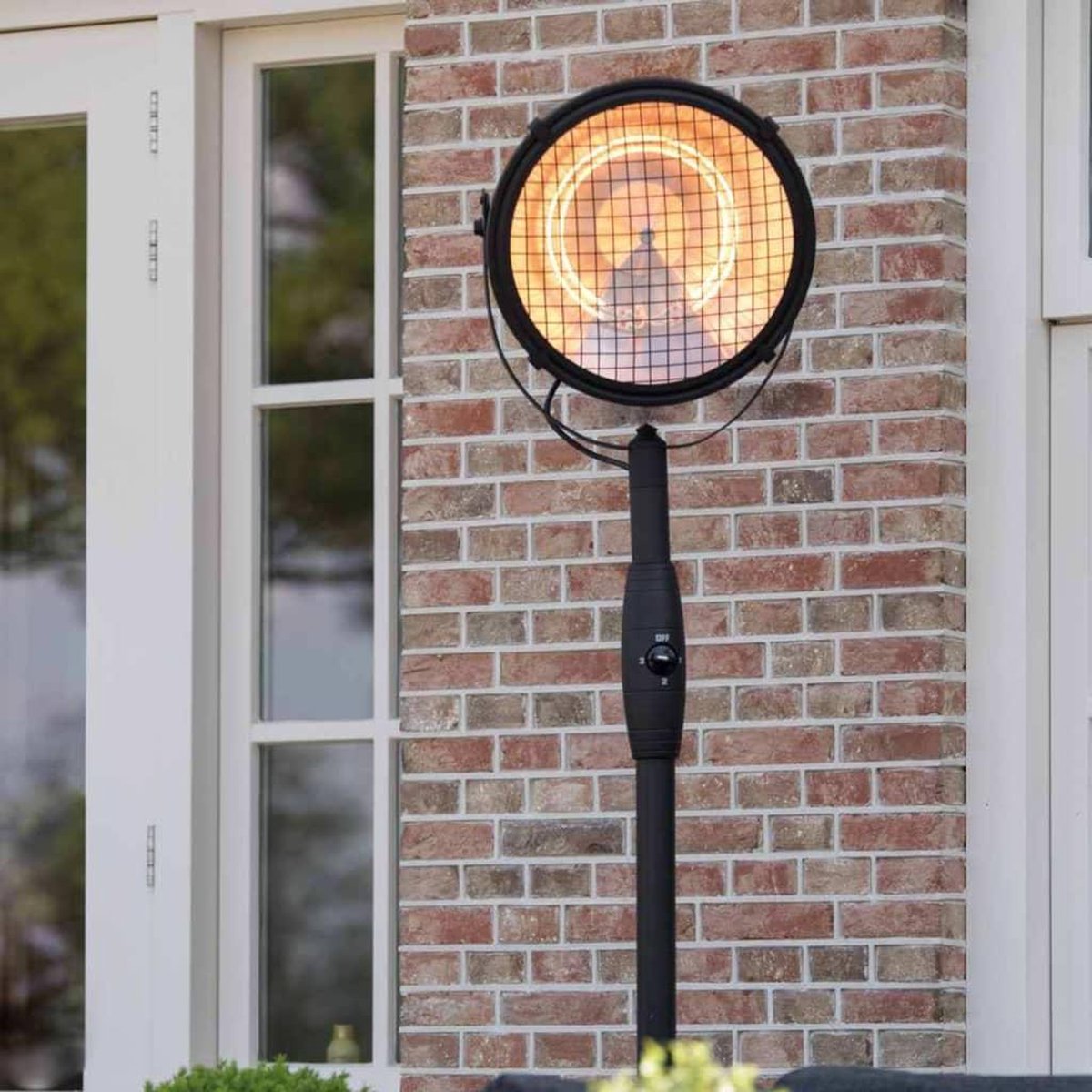 Sunred Indus Bright 2100 W - Freestanding patio heater - Black