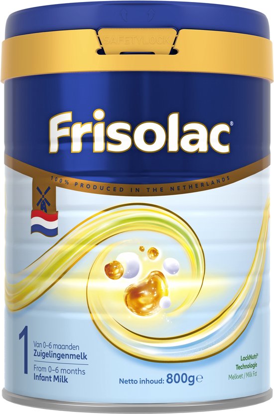 Frisolac 1 Zuigelingenvoeding - tot 6 maanden - 800G