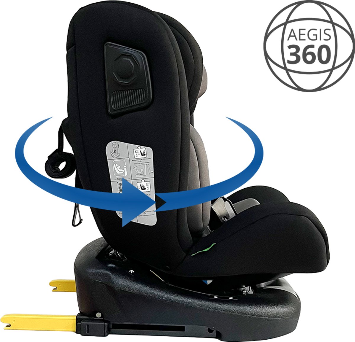 AEG LUVION Aegis 360° Autostoel Shadow Blend - i-Size ISOFIX thumbnail 3