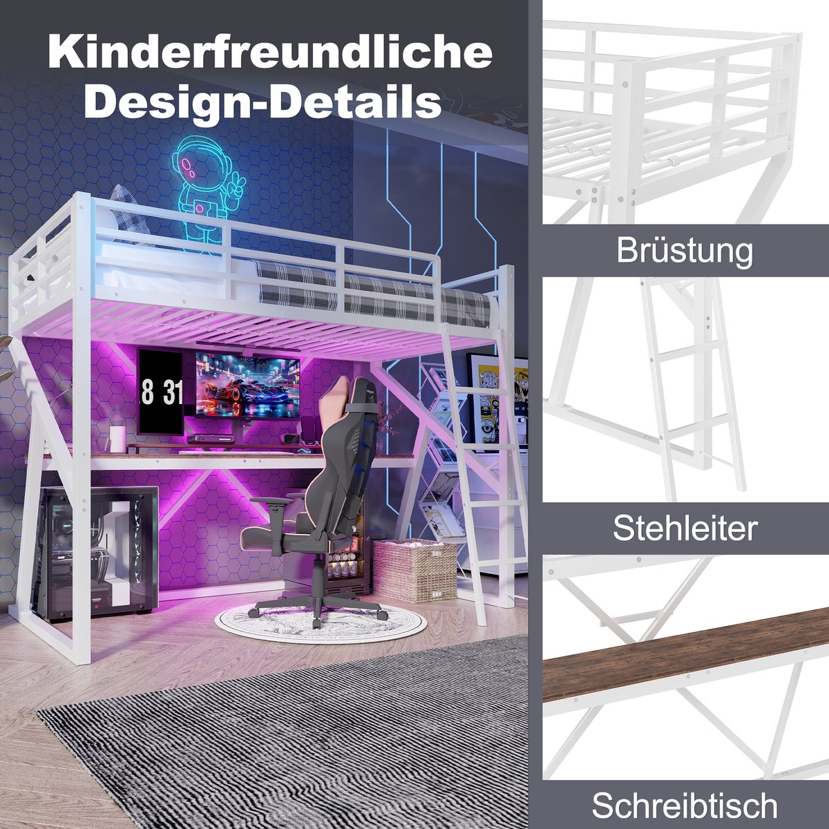Hoogslaper Hoogslaper 90x200 cm Hoogslaper - afbeelding 5