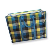 Lot De 3 Sacs De Rangement 60x50x25cm - Imperméables, Fermeture Éclair, Poignées, Pour Déménagement