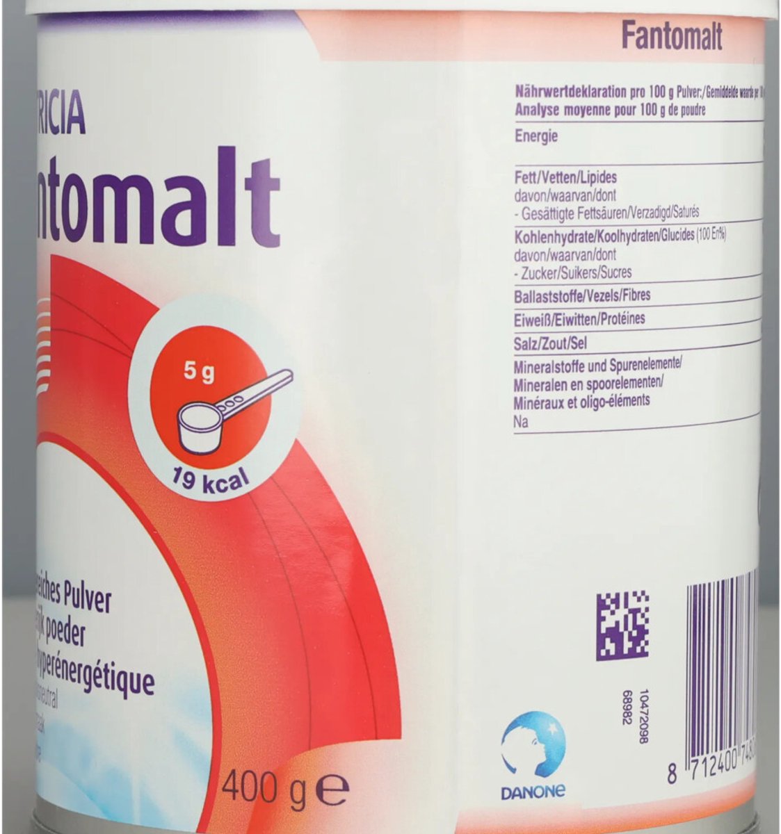 Goedkoopste Nutricia Fantomalt Instant - 400 g