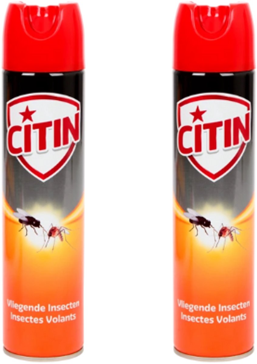 Spray anti-insectes volants Citin 400 ml X2