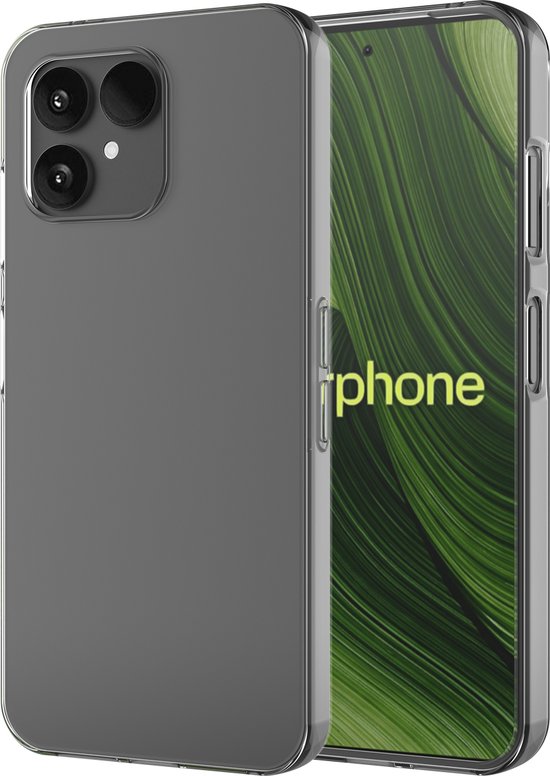 Cazy Hoesje geschikt voor Fairphone 6 Hoesje Siliconen - Flexibele Case - Transparant