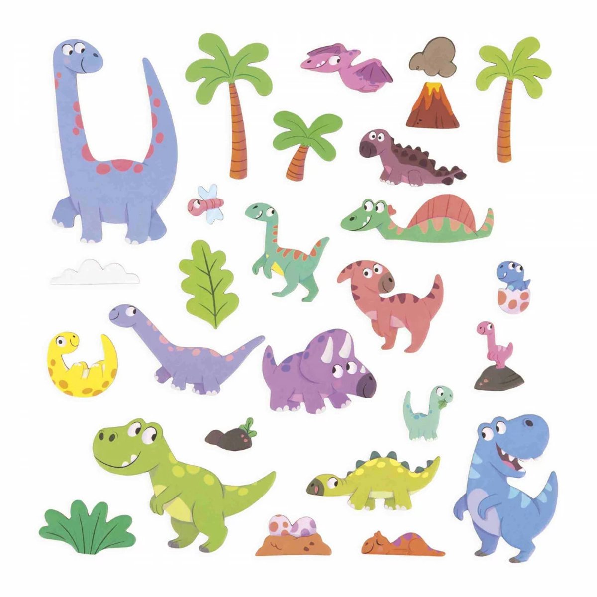 Janod - Magneti Stories - Dinosaurus – Educatieve magneetset — afbeelding 12