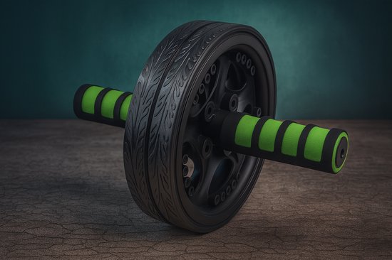 Foto: Fameilleur buikspierwiel ab roller met dubbele wielen buikspier wiel met antislip handvatten core trainer voor buik armen schouders rug compact en lichtgewicht fitnessapparaat gym accessoire fitness apparaat buikspier apparaat