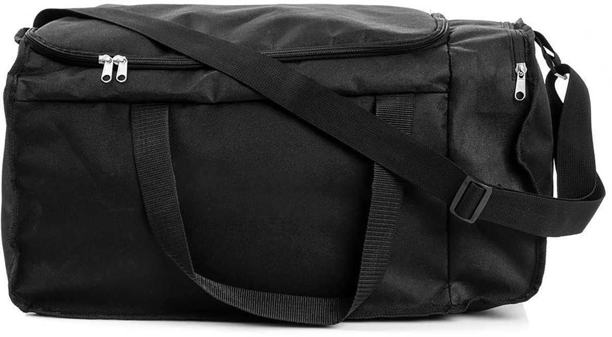 Meteor Widar - Fitness tas - Sportuitrusting - Ideaal voor sportschool en training - Zwart