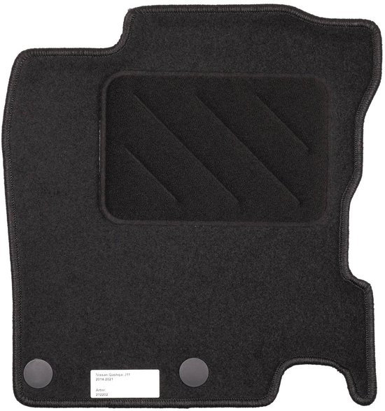 Tapis de voiture Nissan Qashqai J11 (2014-2020) - Feutre aiguilleté