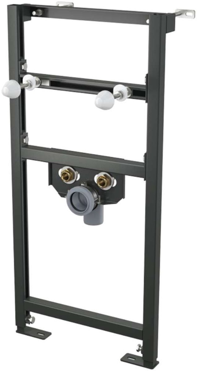 Alcadrain Inbouwreservoirs - Wandgemonteerde installatie voor wastafel, bouwhoogte 0,85 m A104/850
