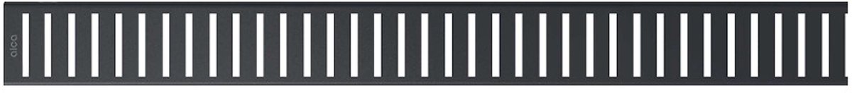 Alcadrain Roosters - Rooster voor lineaire douchegoot 65 cm, mat zwart PURE-650BLACK