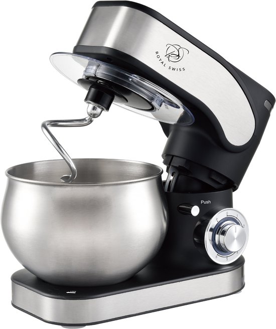 Royal Swiss -Keukenmachine - Keukenrobot 5L Keukenrobot -6snelheden en plus - krachtige motor 1300w van Royal Swiss — afbeelding 3