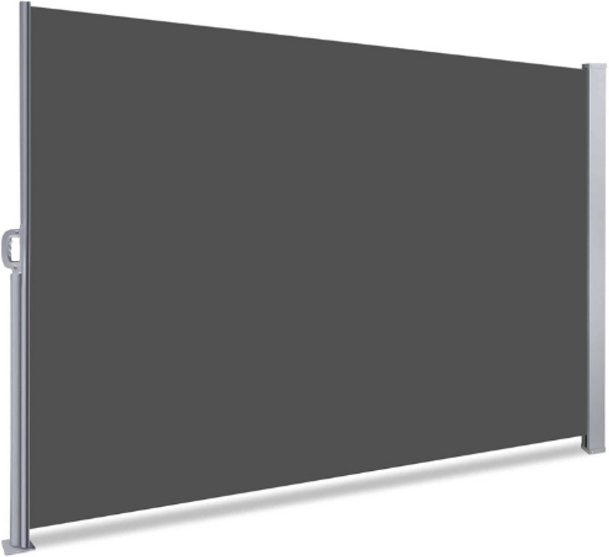 Thuys – Zijluifel Uittrekbaar – Waterdichte Inkijkbescherming – Zonwering Grijs 140 x 300 cm