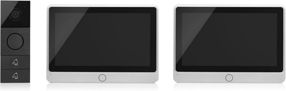 Lexium Video deurbel zonder abonnement - Deurbel met camera - Draadloze video deurbel - Beveiliging woning - Deurbel met app - Slimme deurbel - Geen maandelijkse kosten - Beveiligingscamera - WiFi deurbel - Voor smartphone en tablet - Lexium - €1.108,95