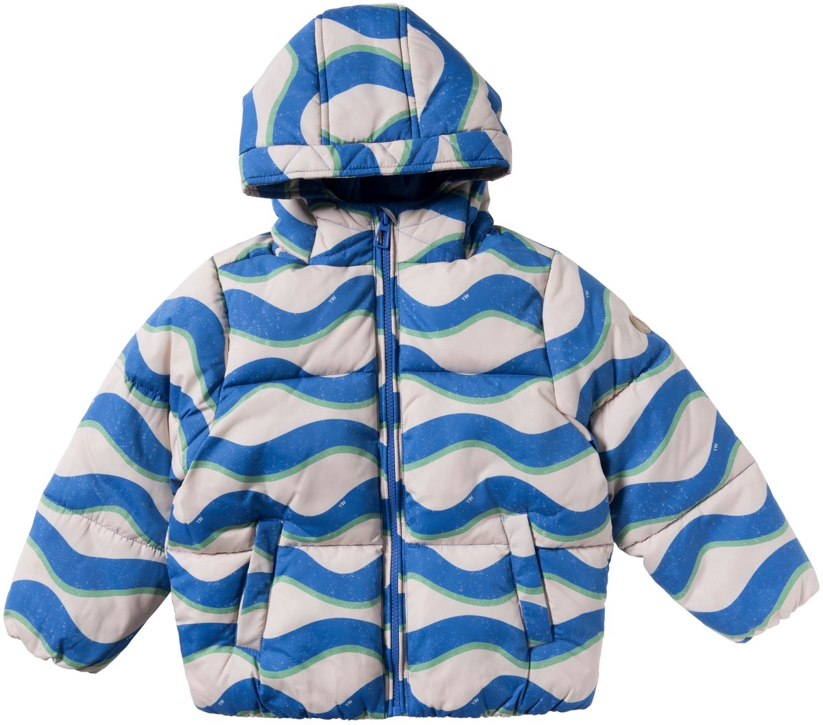 Your Wishes Sway Puffer Coat Jassen Jongens - Winterjas - Blauw - Maat 86/92
