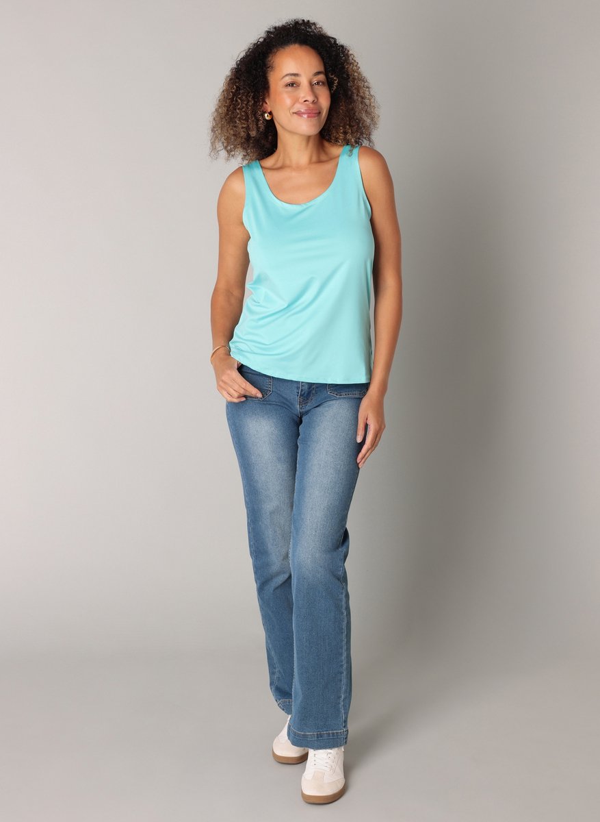 ES&SY Natasia T-shirt - Aqua - maat 40