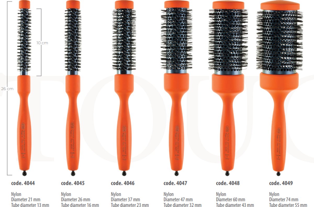 3ME Borstel nr 4047 ORANGE 47MM