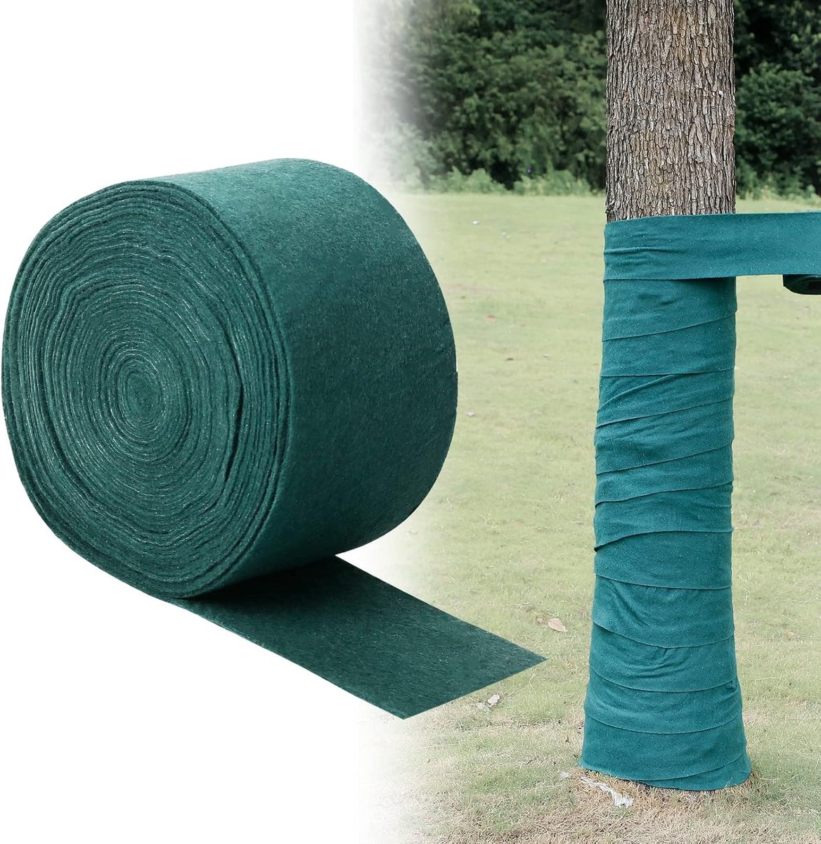 Vorstbeschermingsfolie voor planten - 0,12x20m - Ademend vlies - Herbruikbaar - Winterbeschermingsfolie - Plantenafdekking, Bescherming tegen kou, wind en insecten