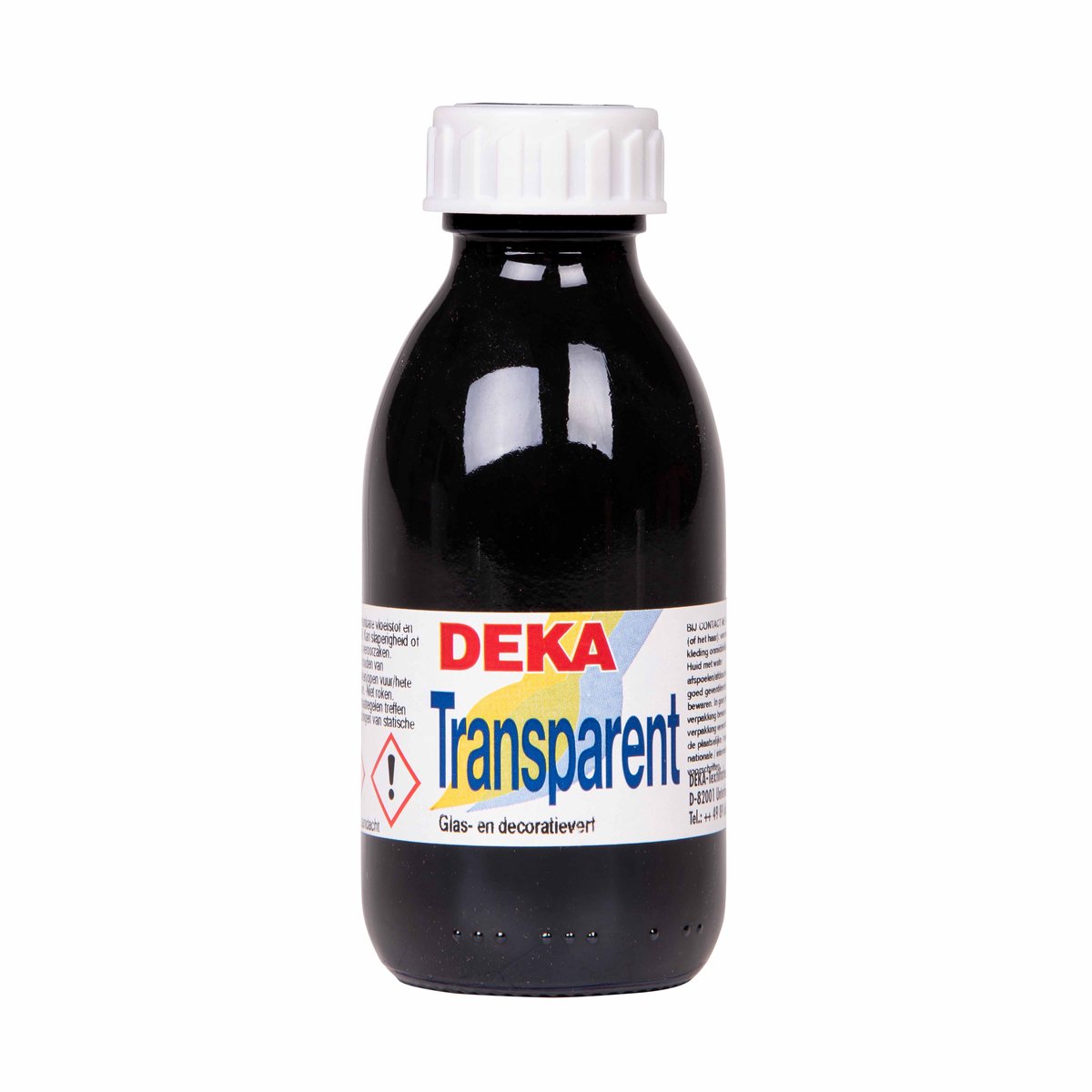 Glasverf Deka transparant 125 ml donkerblauw (02553)