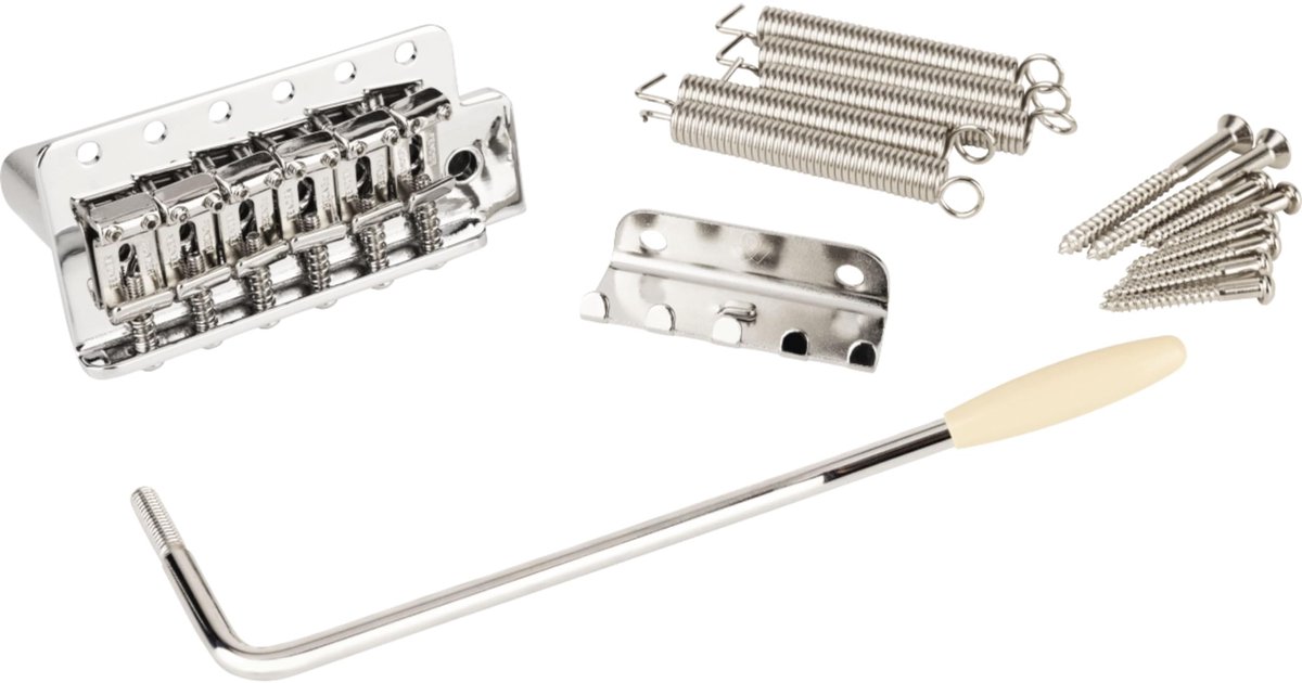 Fender Vintage/Narrow Strat Tremolo Assembly Chrome - Gitaaronderdeel