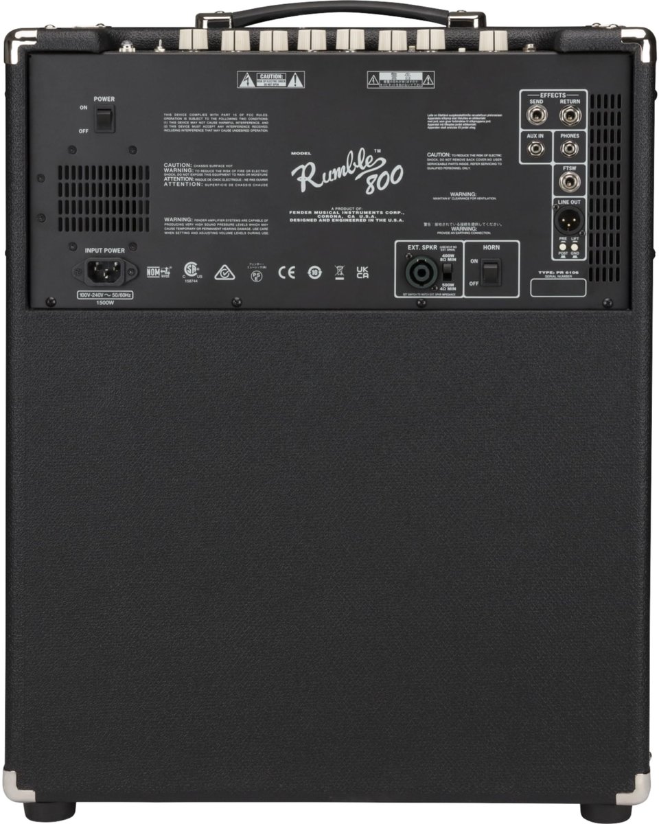 Fender Rumble 800 Combo - Bass combo versterker