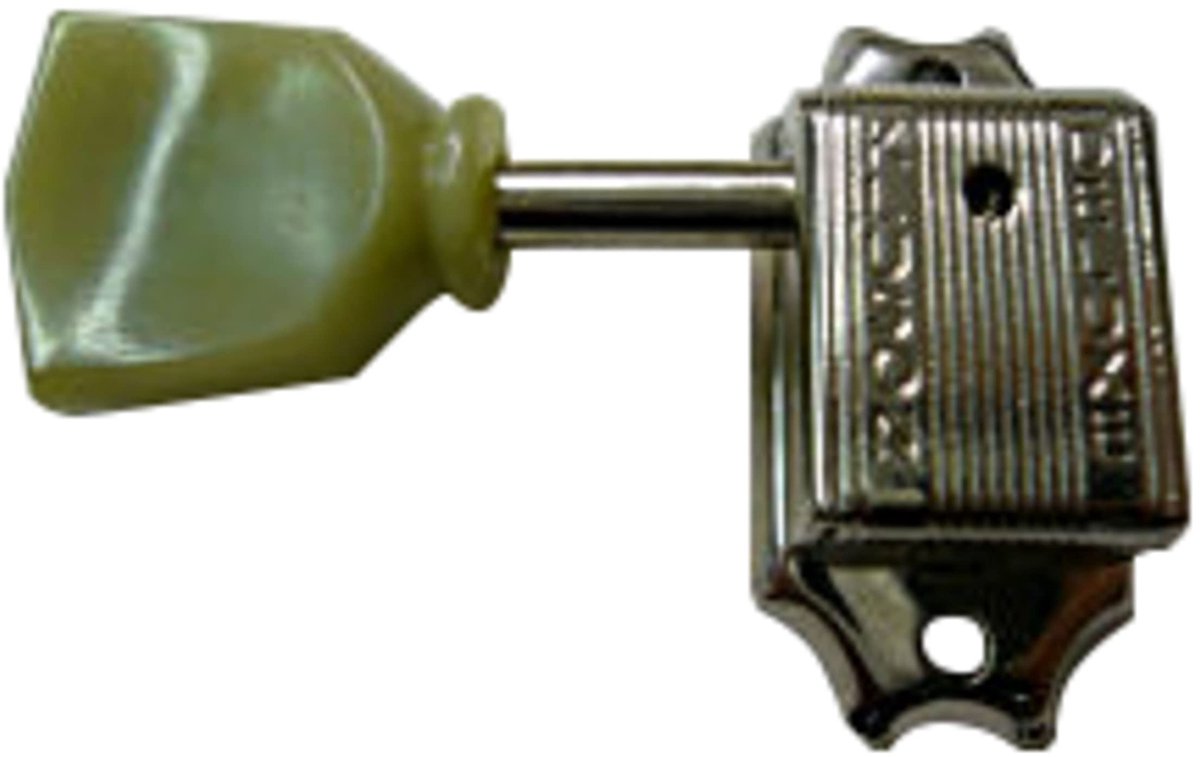 Kluson Vintage Tulip mechanieken 3+3 nikkel - Stemmechaniek voor gitaar
